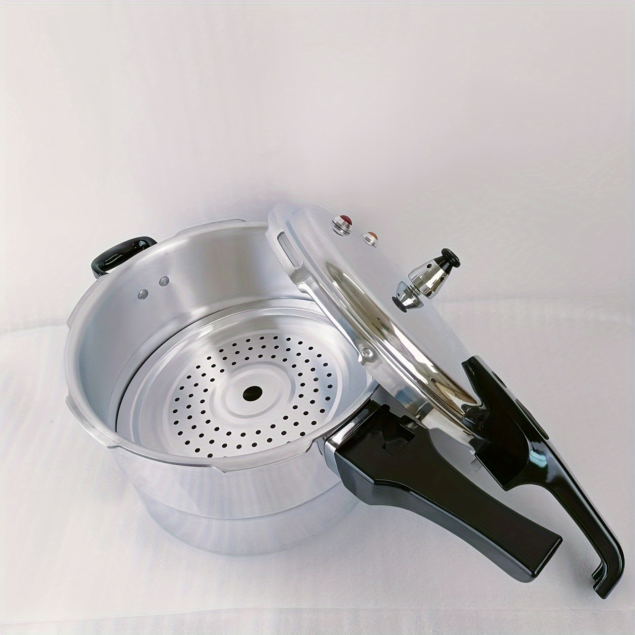 Aluminum Alloy Pressure Cooker，50-100L Large Capacity Explosion-Proof Gas  High Pressure Cooking for Large Canteen Hotel Restaurant School (Color 