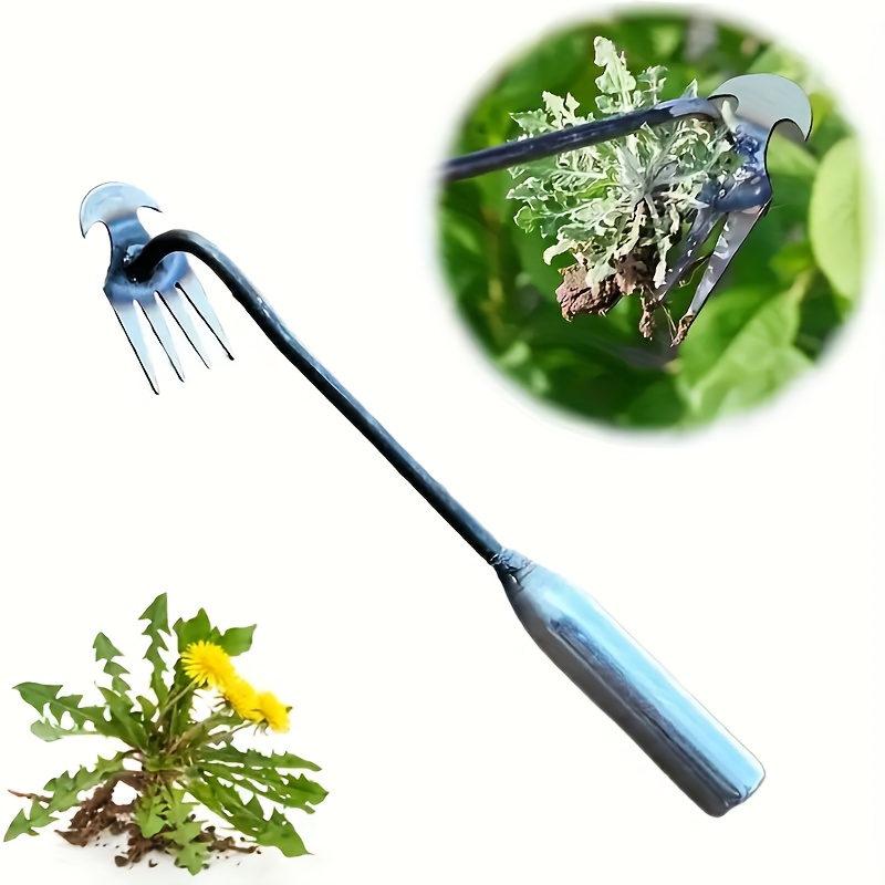 Extractor De Malezas De Pie Cabezal extractor de malas hierbas fácil de  usar herramienta de eliminación de raíces de césped de jardín (B) Likrtyny  Libre de BPA