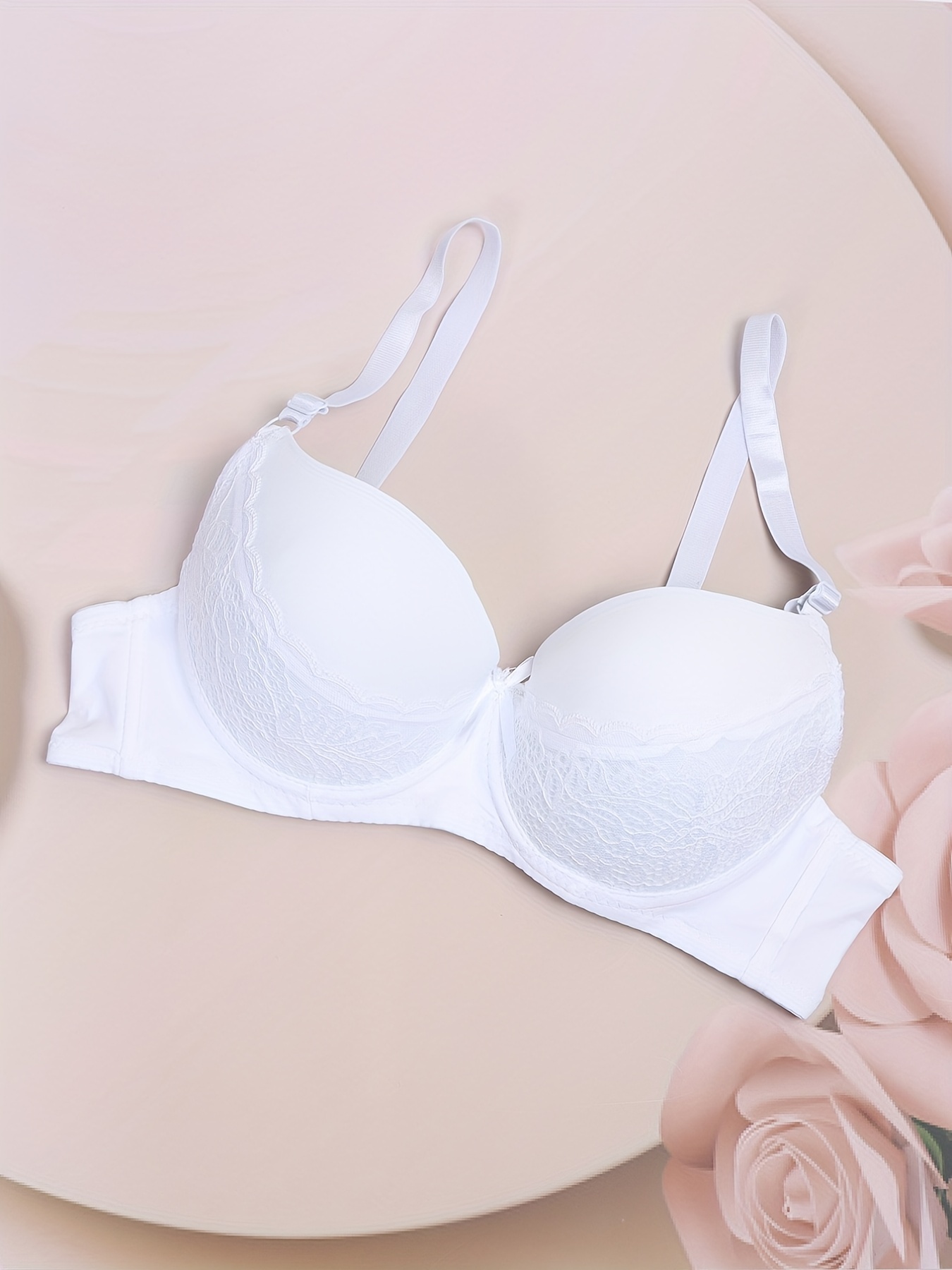 36c Bras for Women Push up Women Sexy Lace Front Button Shaping