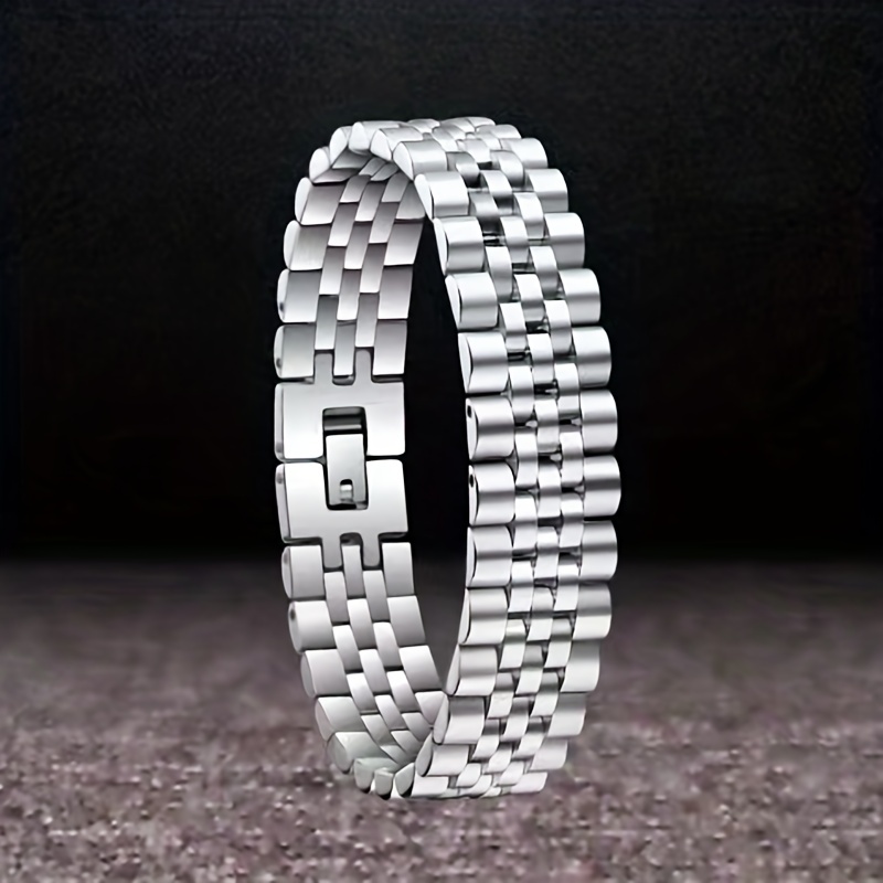 

European And American Festival Men' Bracelet, Simple And Domineering Waterproof Bracelet, Stainless Steel Bracelet