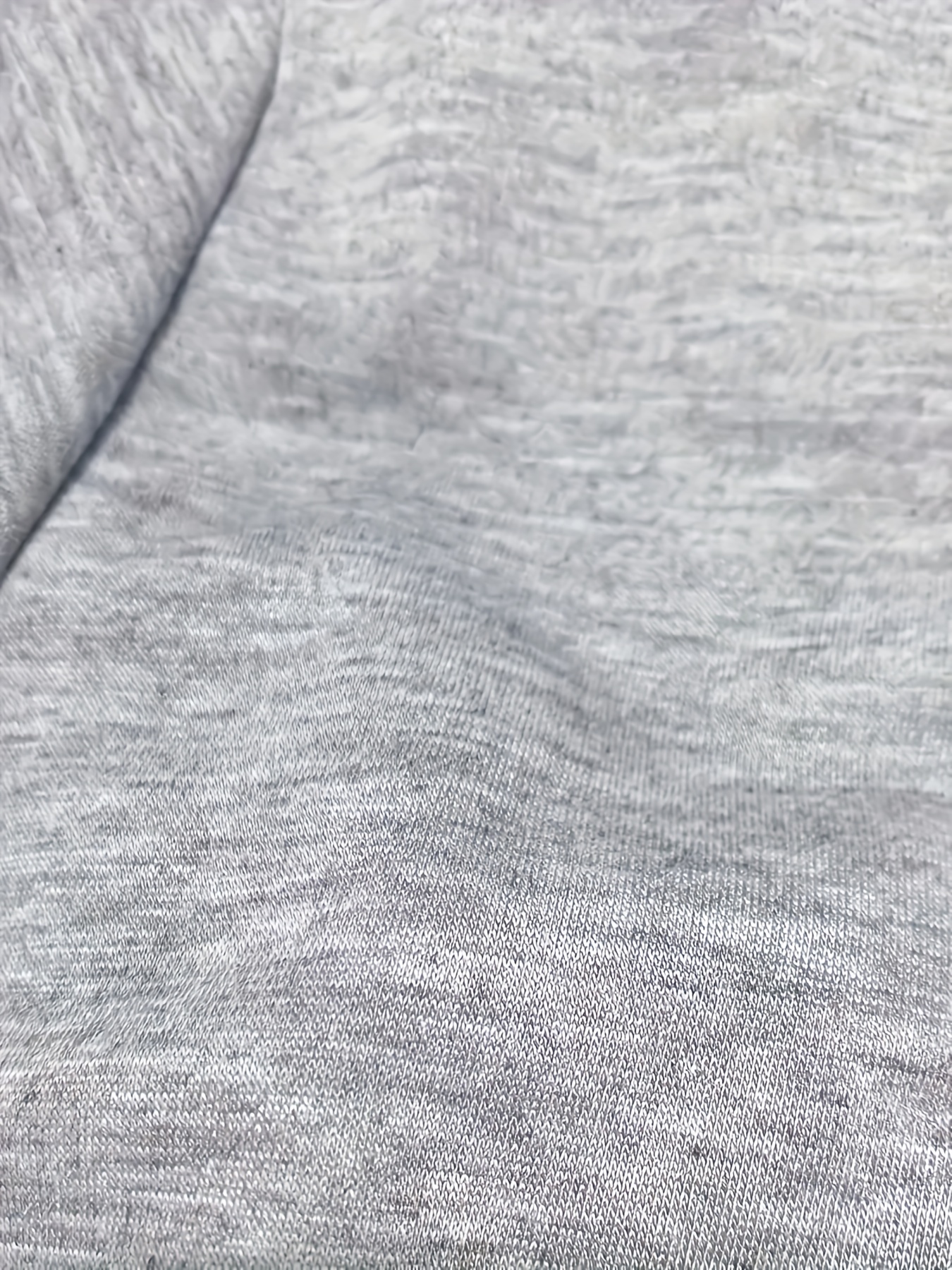 Fine Texture Of Heather Gray Fabric Stock Photo - Download Image