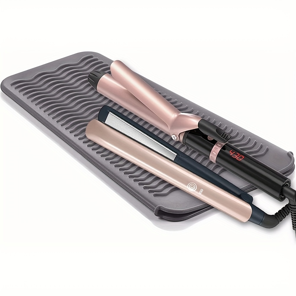Heat Resistant Mat And Gloves For Curling Irons Flat Irons - Temu