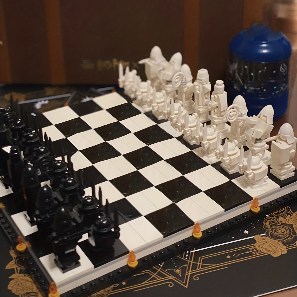 Conjunto de xadrez internacional para crianças, tabuleiro de