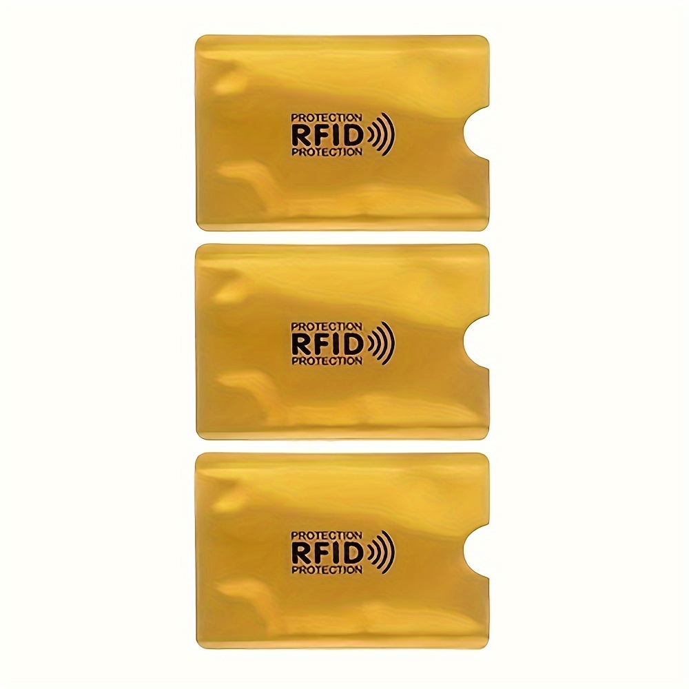 1/3/5 pcs Étui de carte mince à protection anti RFID - Temu Canada