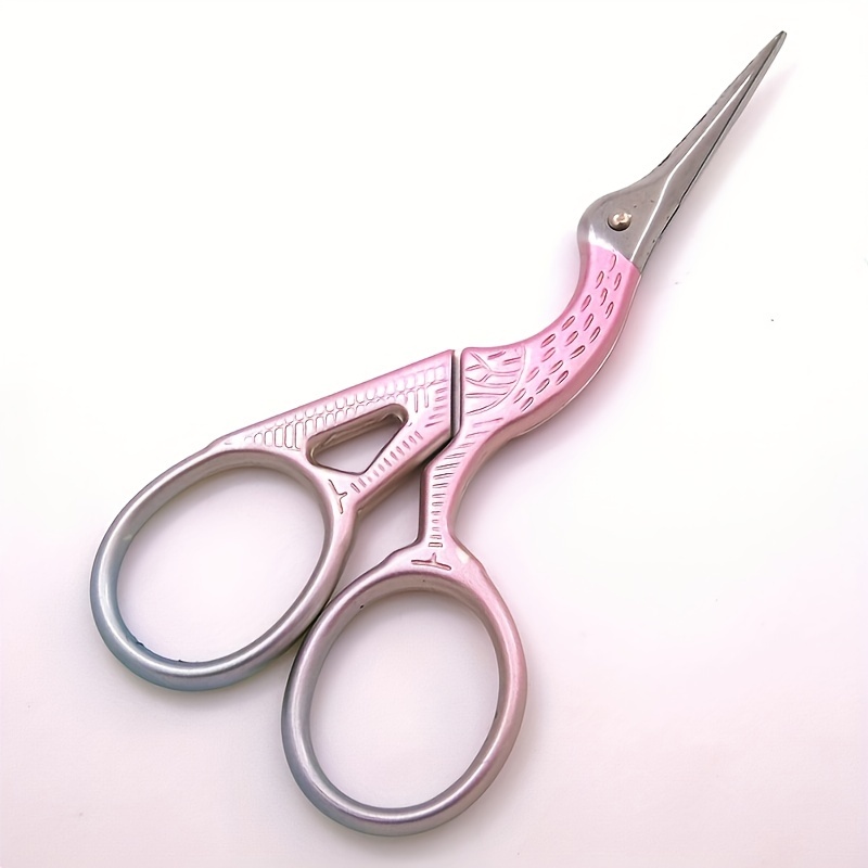 Retro Crane Scissors Perfect For Office Tea Bags Cross - Temu