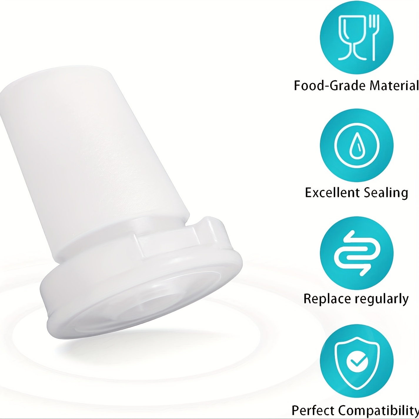 Bite Valve Replacement Silicone Water Bottle Straw For Brita - Temu