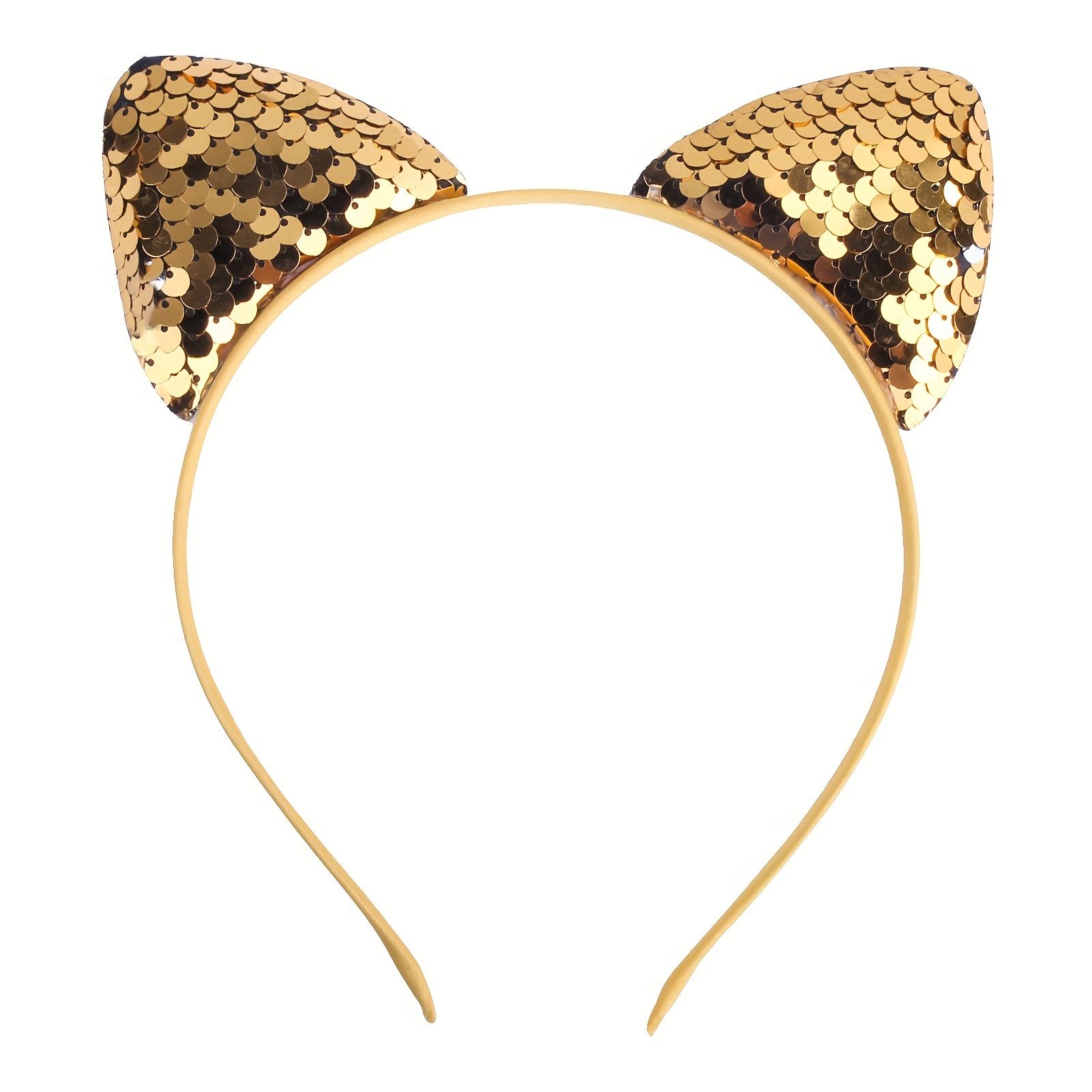 Cute Hairband Sequined Cat Ear Hairpin Children's Birthday Band