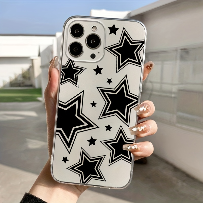 Case For Pro & Case Black Star Graphic Phone Case For Iphone 15 11