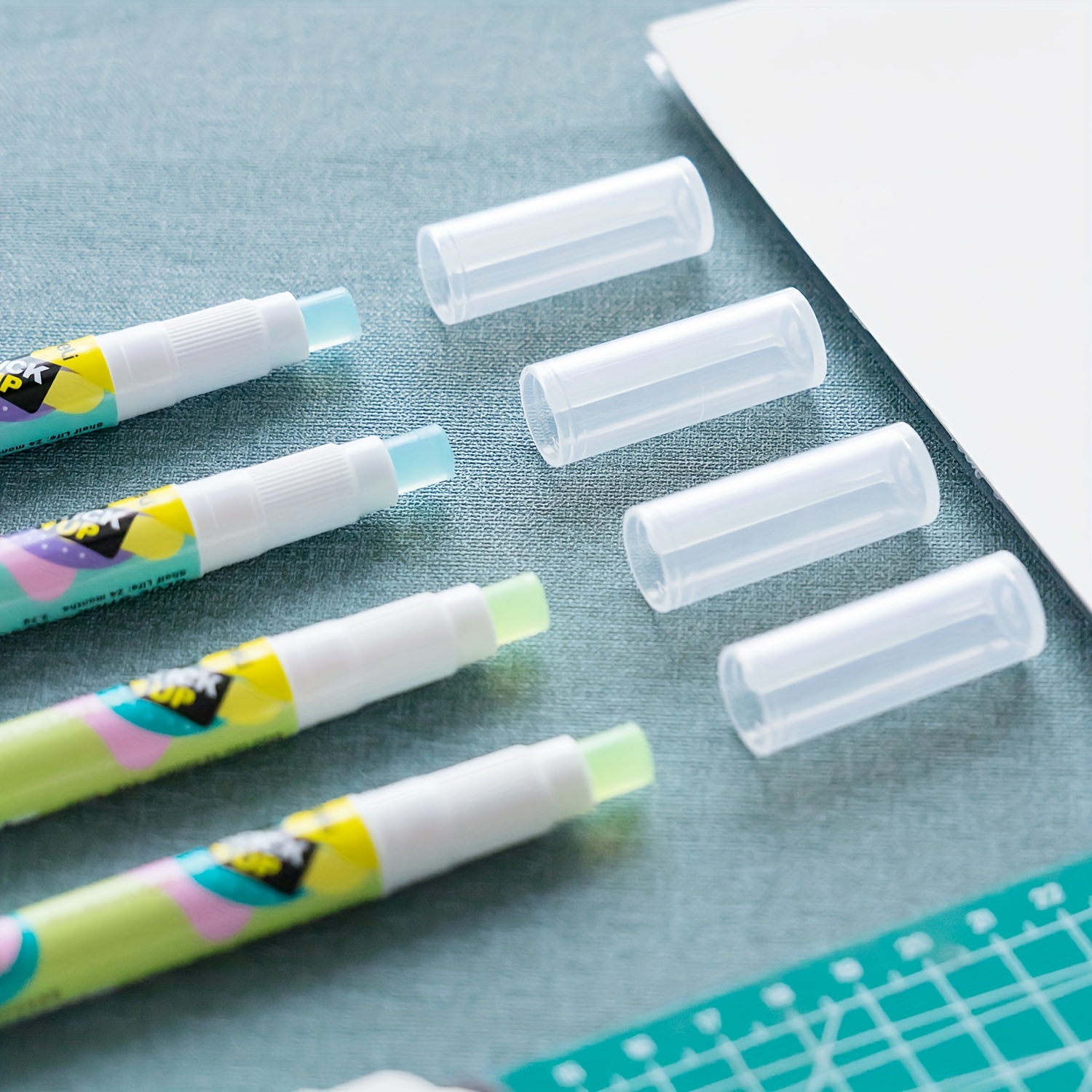 Pen Style Glue Stick Strong Adhesive Glue Paper Documents - Temu