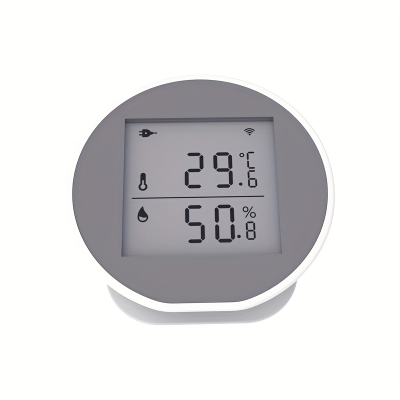 Smart Wifi Temperature And Humidity Sensor,tuya Indoor Hygrometer