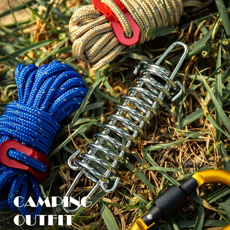 High Strength Steel Rope Fixed Buckle for Camping
