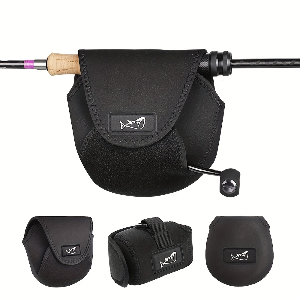 1pc Waterproof Fishing Reel Bag For Spinning And Baitcasting - Temu Austria