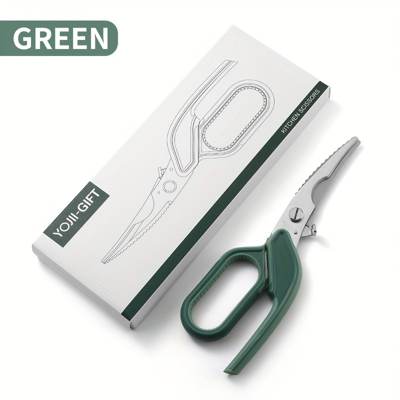 Heavy Duty Stainless Steel Chicken Bone Scissors for Kitchen Use