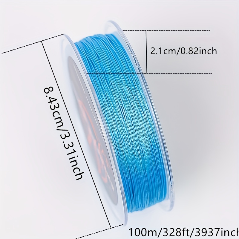 4 strand Braided Wire 6lb Pe Multi filament Braided Fishing - Temu