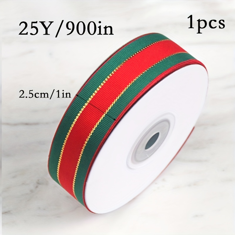 Gift Wrap Ribbons Red Green Christmas Gift Wrapping - Temu