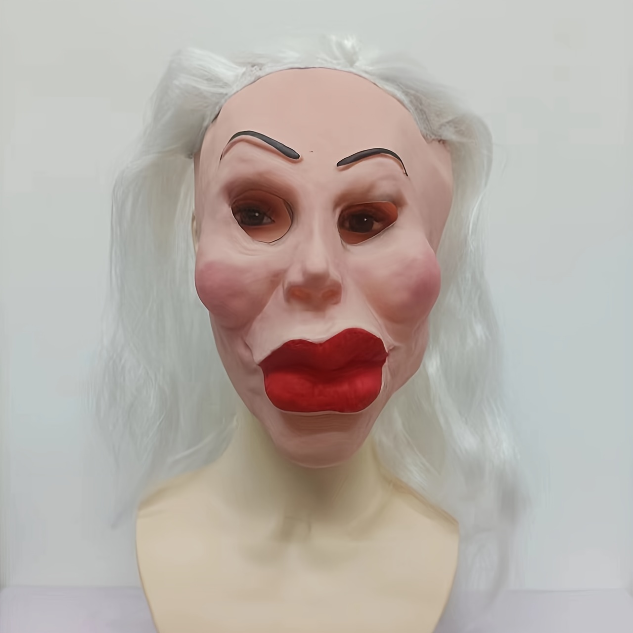 Silicone Head Cover, Makeup Costume Role Playing Accessories, From Male To  Female, Realistic Silicone Mask