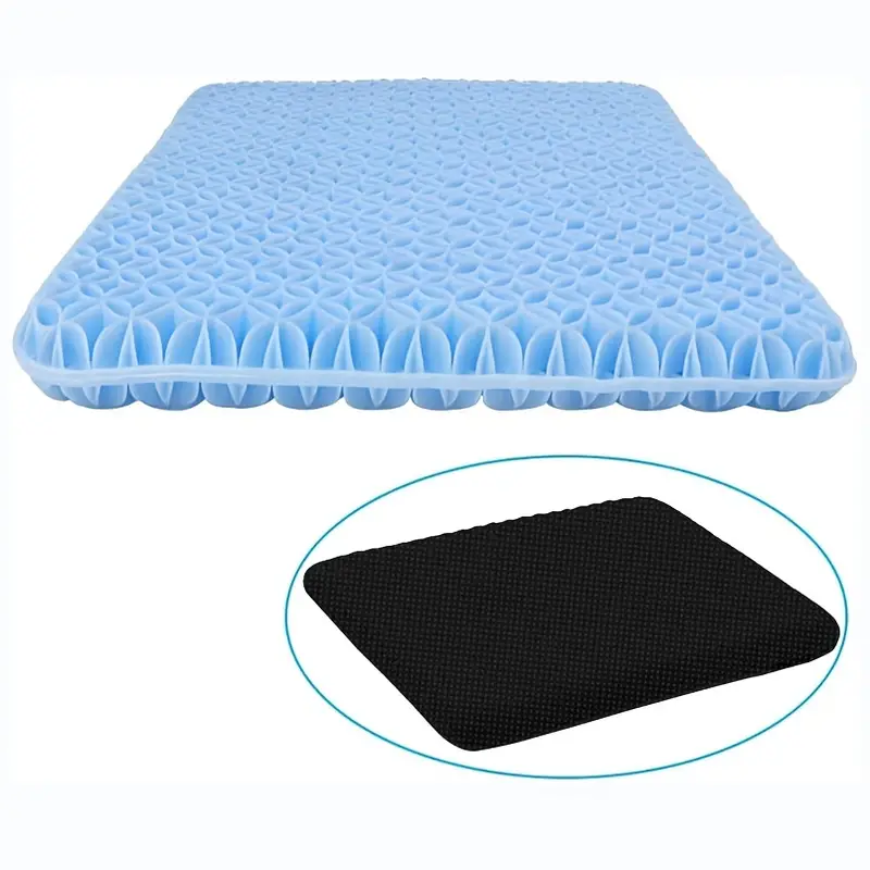 Gel Seat Cushion Cooling Seat Cushion Thick Big Breathable - Temu