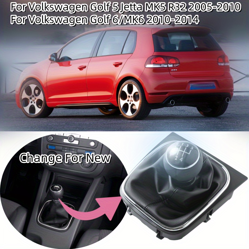 Carbon Fiber Auto Schaltknauf Abdeckung Für VW Golf GTI MK7 CC