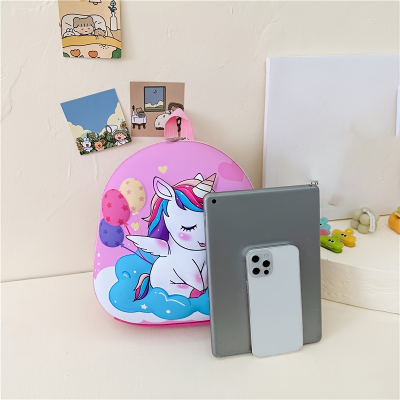 Unicorn Schoolbag Boys Girls Hard Shell Backpack