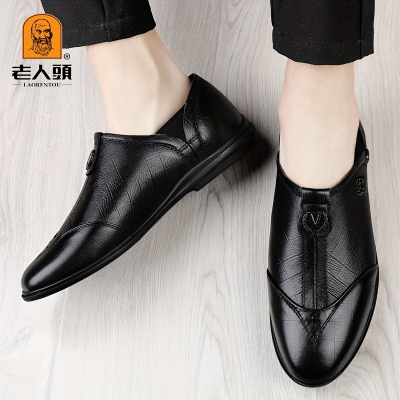 Men's Smart Casual Slip On Loafers Soft Walking Shoes