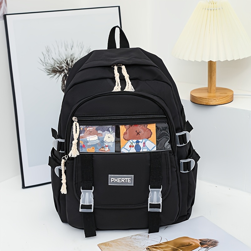 Large Capacity School Backpack For Students Korean Style Girls School  Backpack