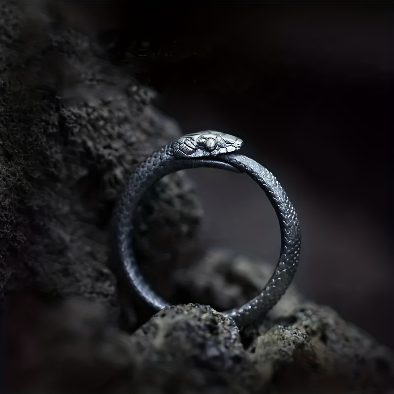 Men's Creative Snake Retro Ring Anniversary Gift
