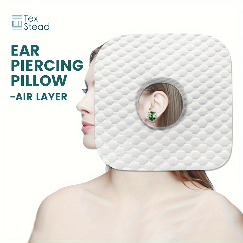 Oreiller piercing pour dormeurs latéraux - oreiller avec trou d'oreille  soulagement de la douleur à l'oreille - oreille Pi