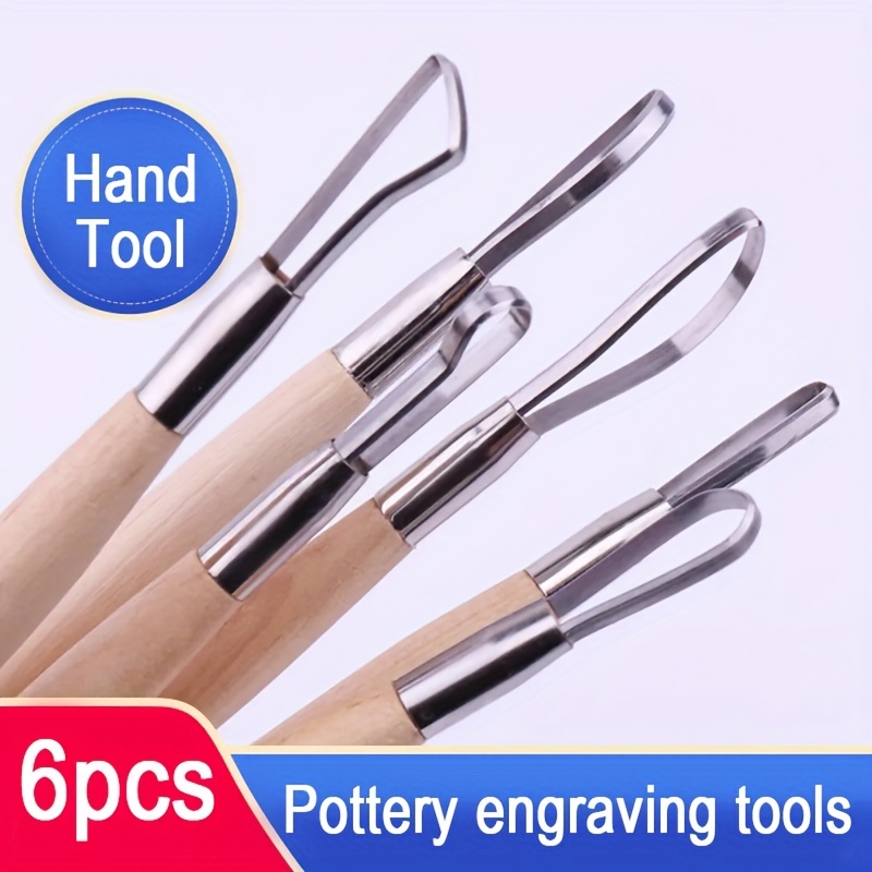 Top Sharp Clay Sculpting Wax Carving Pottery Tools Shapers Wood