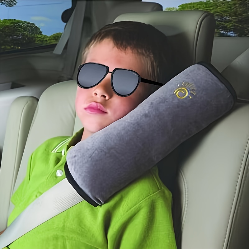 Reposacabezas de coche, almohada para el cuello, espuma viscoelástica,  almohada para coche, artefacto de sueño infantil con dibujos animados,  suminist