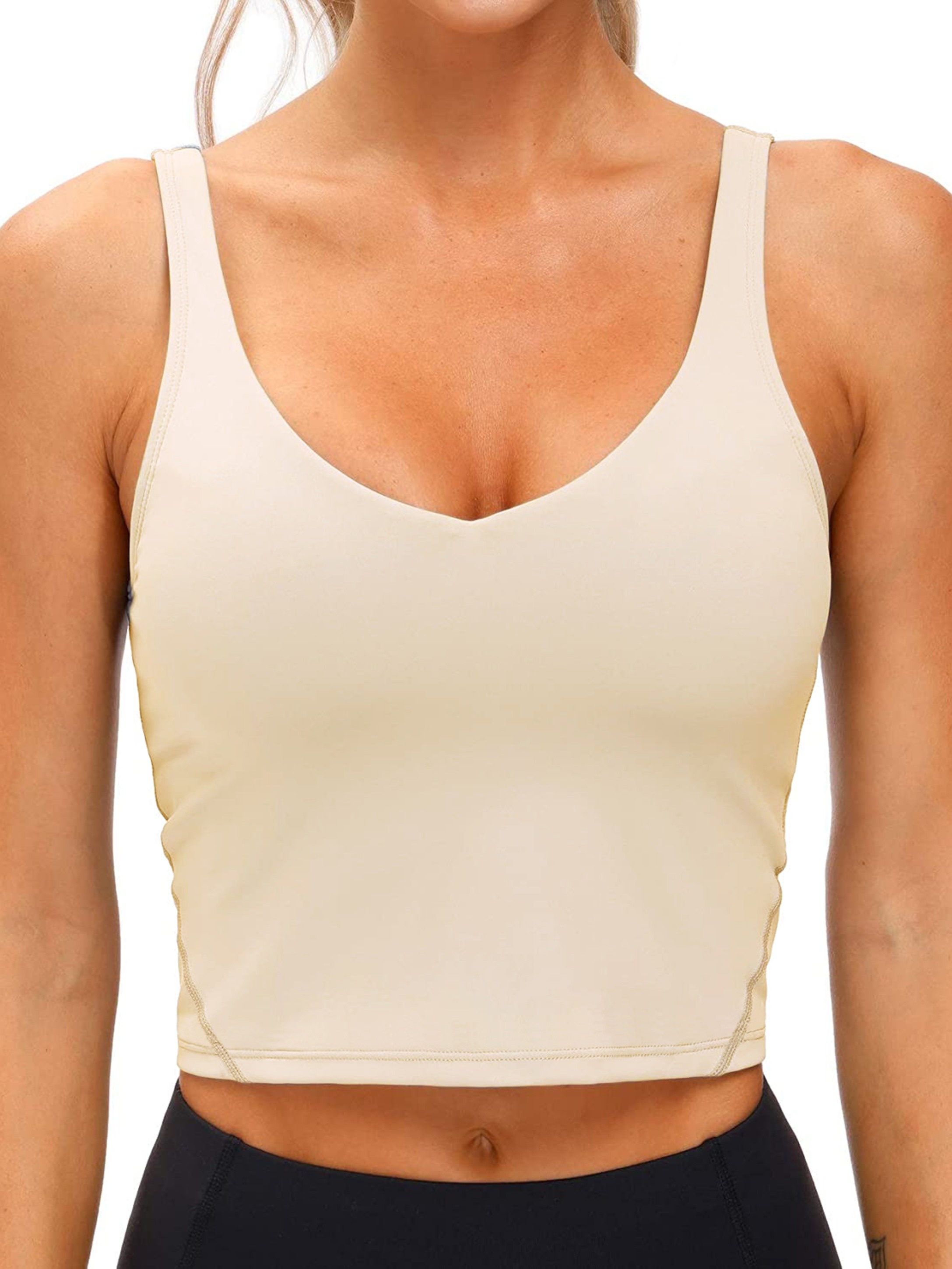 Orange Sports Bra - Apricot Orange