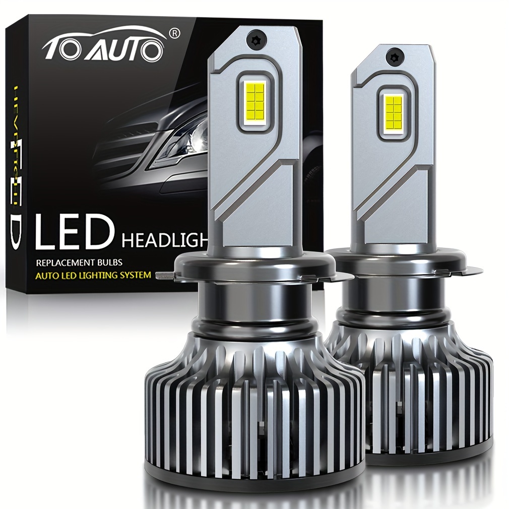 H7 LED 18000LM Car Bulbs 110W 12V 6000K : : Tools & Home  Improvement