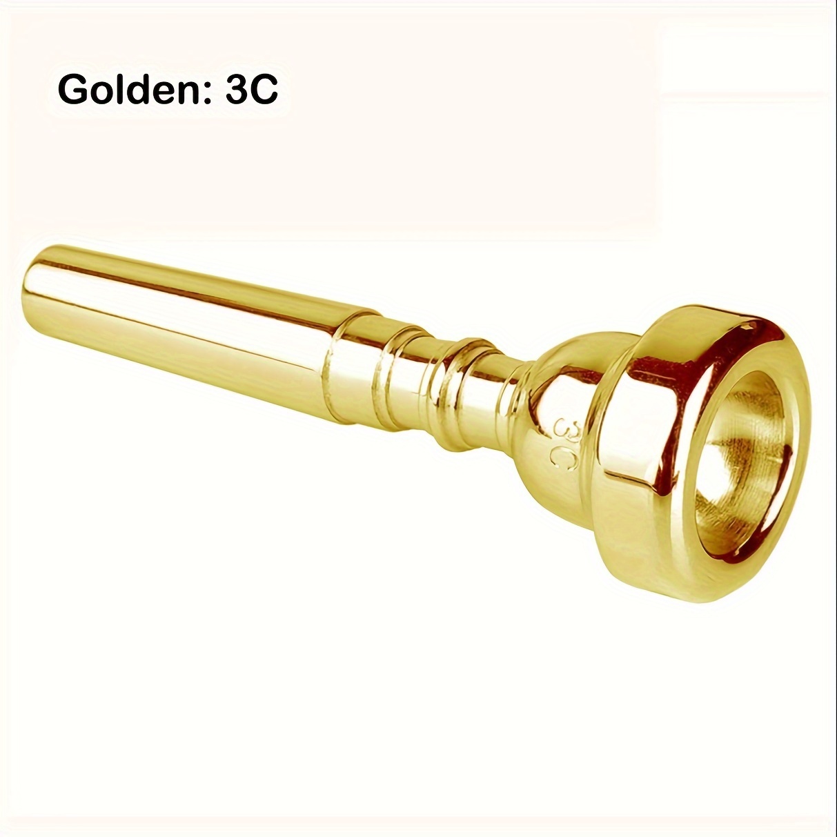 Trumpet Mouthpieces for Bach Conn King Trumpet (3C, Gold)