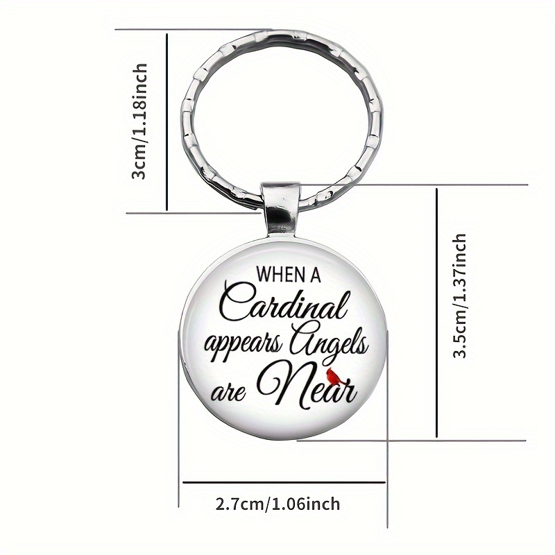 Cardinal Key Chain - A Cardinal is a visitor from Heaven – The Remembrance  Center