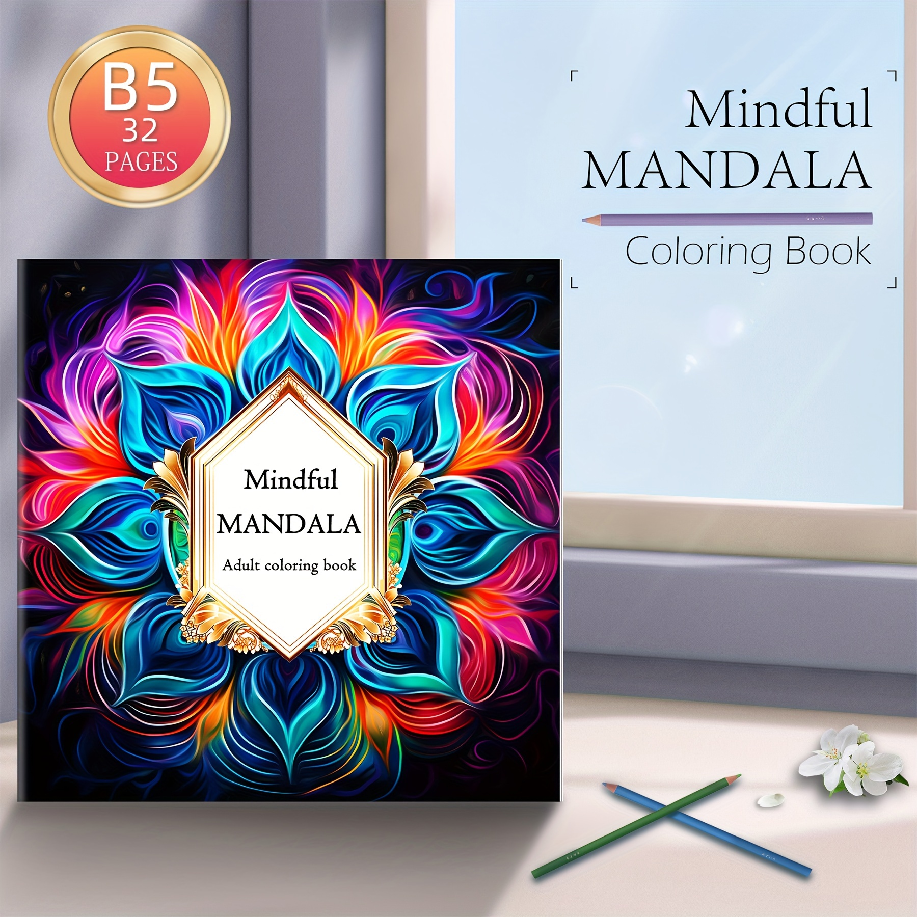 Mandala enfant: Livre de coloriage pour enfants avec des mandalas amusants,  faciles et relaxants pour les garçons, les filles et les débutants (Livres