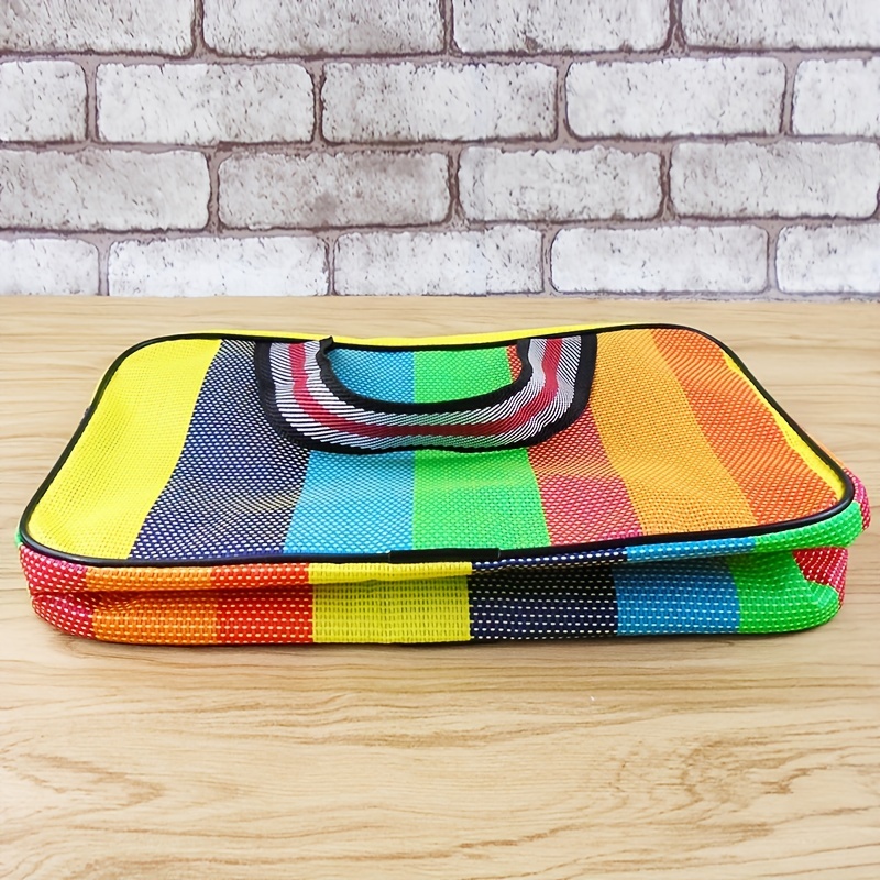 Foldable Bath Basket Mesh Wash Bag