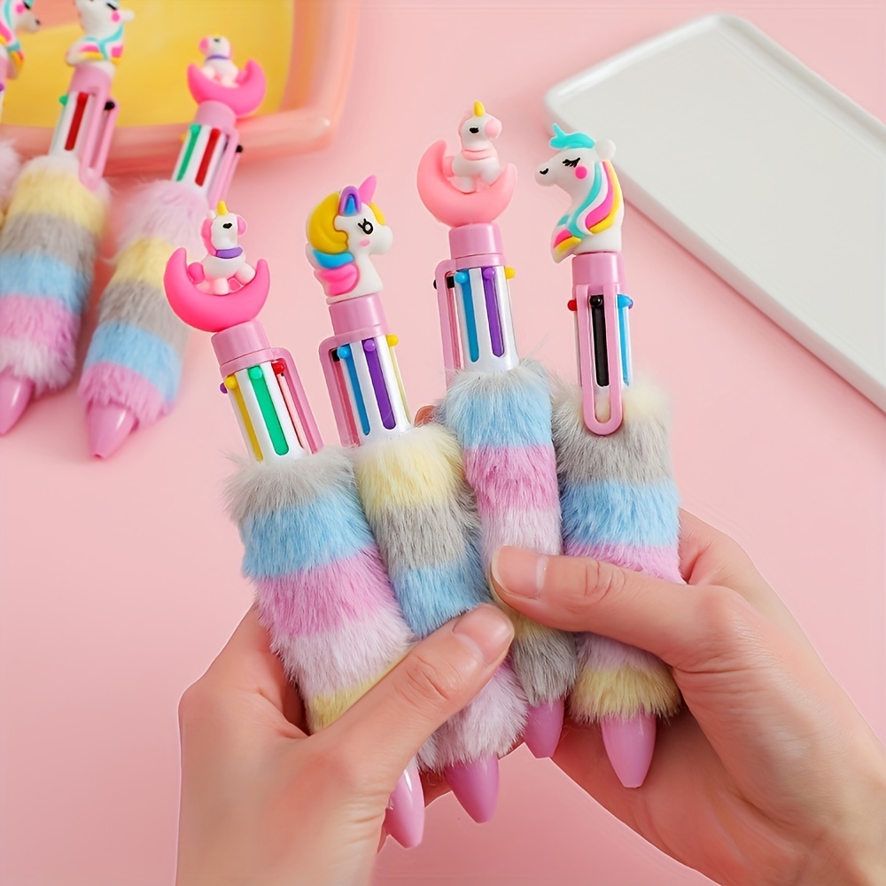 Stylo licorne lumineux