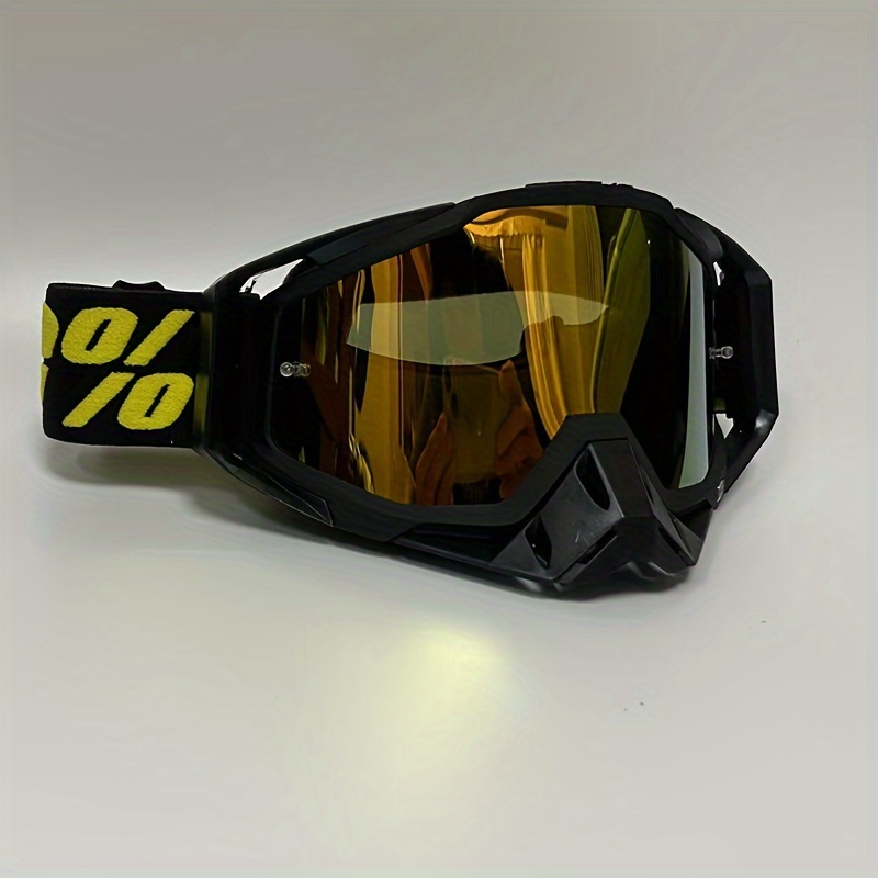 Acquista Nuovi occhiali Occhiali da motocross Occhiali da moto ATV  Protezione antivento UV Lenti rimovibili