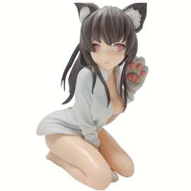 cats and beauty quality cute figurine models delicate ornaments and family accessories