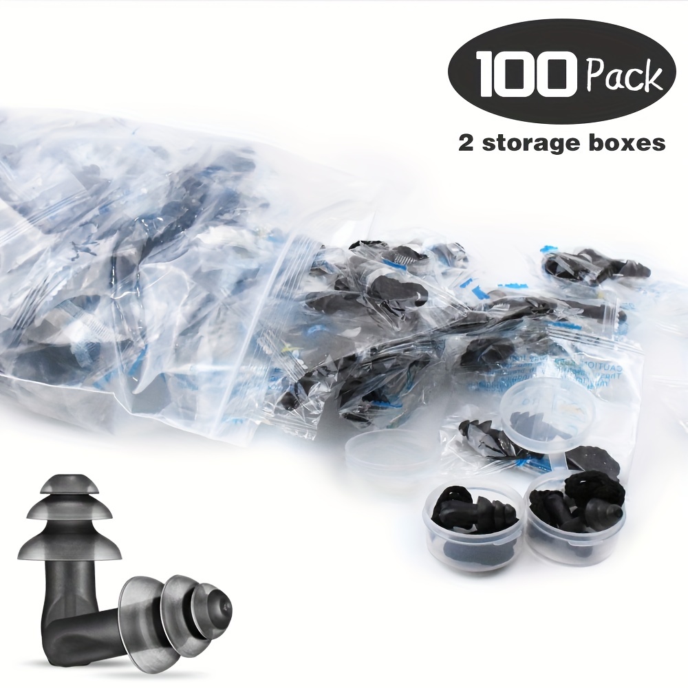 Ear Plugs - 100 Pack