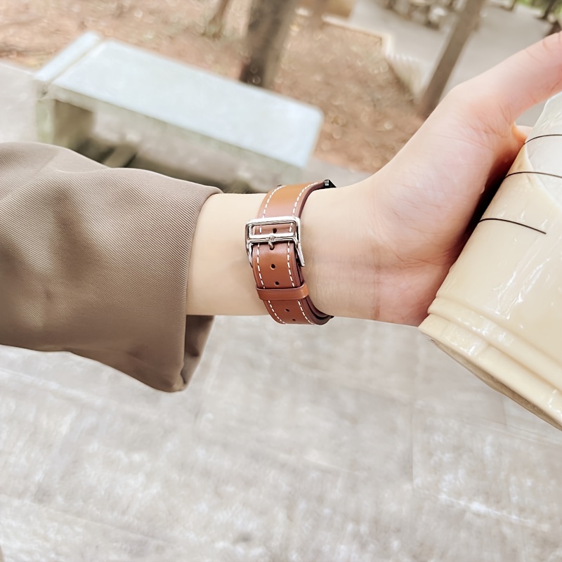 Galaxy Leather Watch Bands - Temu