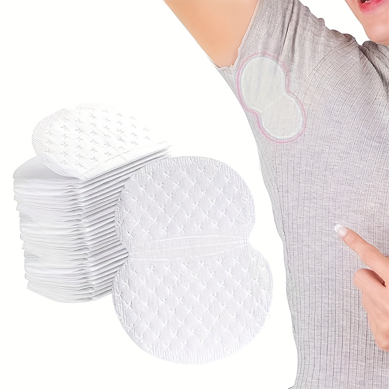  KONGDY 100 Pcs Armpit Sweat Pads, Underarm Sweat Pads for  Women and Men Pure Cotton Disposable Underarm Pads, Sweat Absorption  Comfortable, Extra Adhesive Unflavored : Beauty & Personal Care