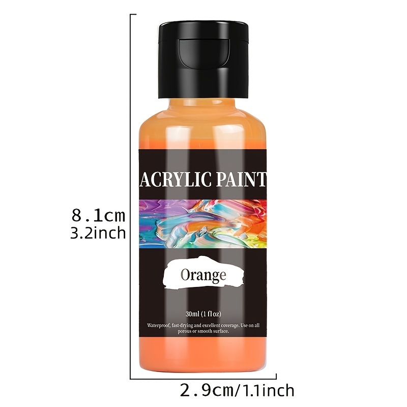 8 Colors Acrylic Paint Set 24 Colors Art Craft Paints Gifts - Temu