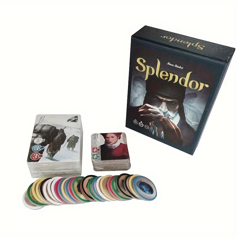  Splendor Board Game (Base Game) - Strategy Game for Kids and  Adults, Fun Family Game Night Entertainment, Ages 10+, 2-4 Players,  30-Minute Playtime, Made by Space Cowboys : Sports & Outdoors
