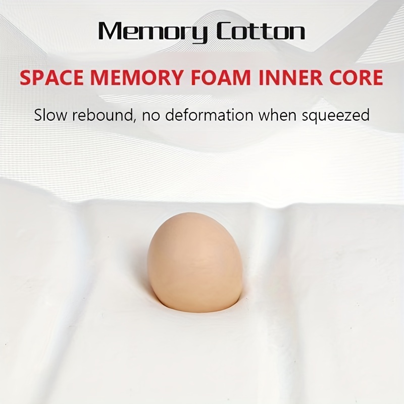 Memory Foam Car Neck Pillow Lumbar Support Set