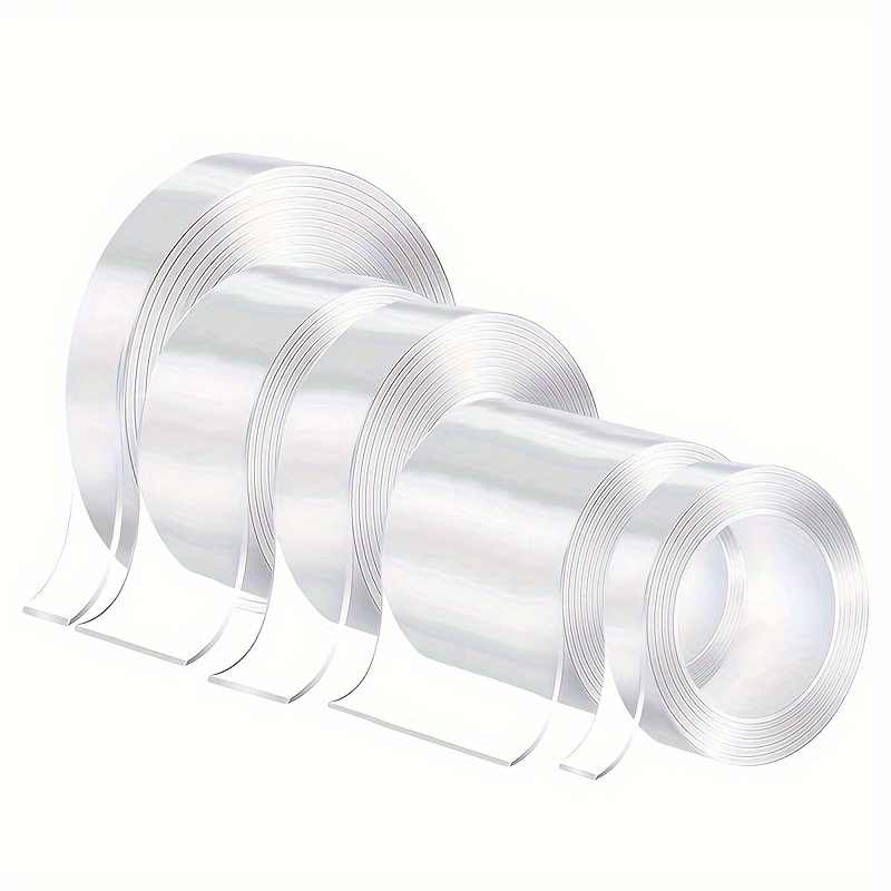 Clear Tape Refill - Tear By Hand, Transparent Tape Rolls For  Dispenser,Dispenser Invisible Tape,All-Purpose Gift Wrapping Tape,Glossy  Tape For Office