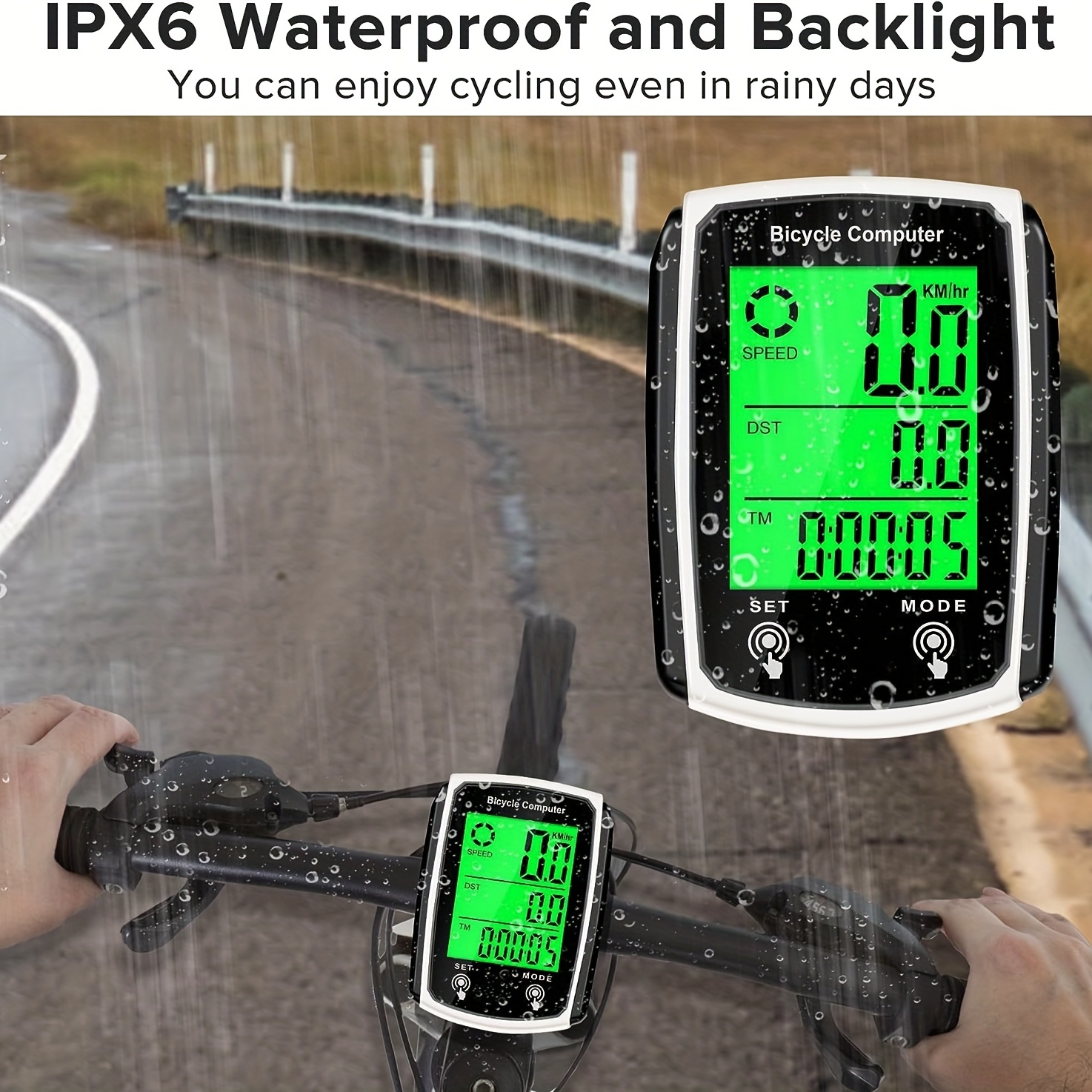 Computadora Bicicleta Bn 581 Bike Waterproof Usb Charge Gps - Temu