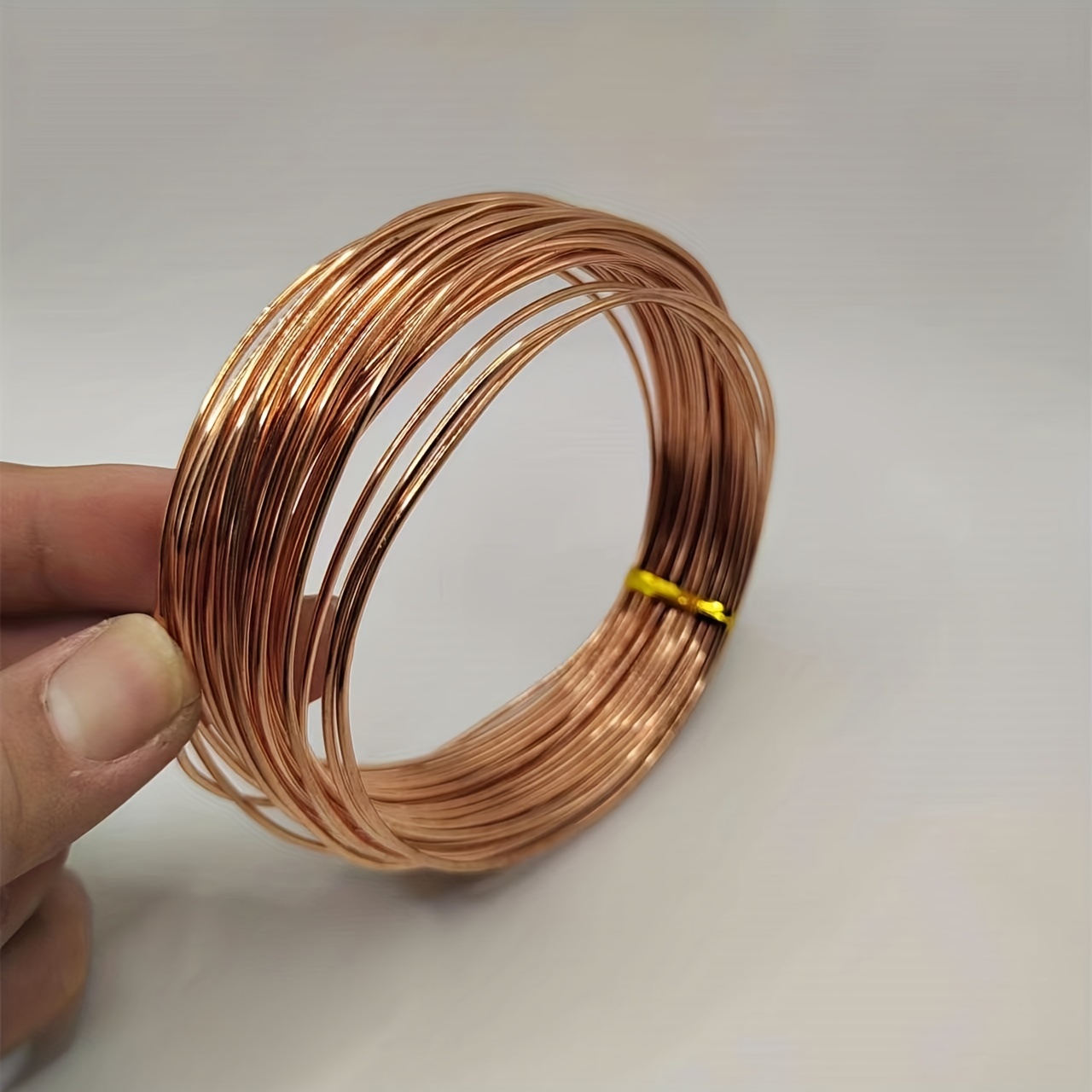 18 Gauge Pure Copper Wire 1.2mm Length 10m Soft Wire Length 32 Feet Solid  Bare Copper Wire Round Bare Copper Wire