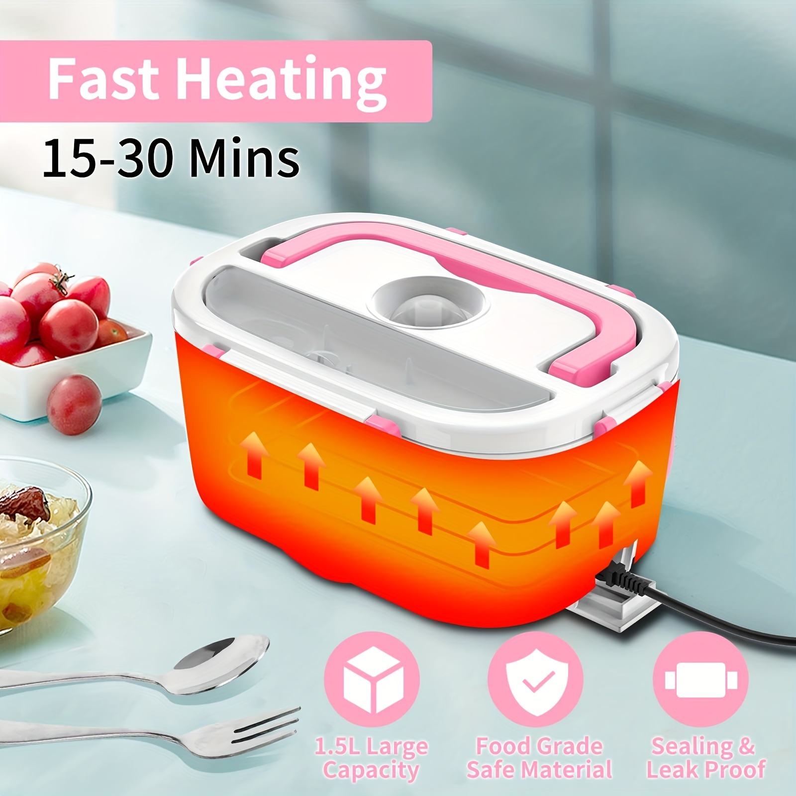 Stainless Steel Food Container  Portable Food Warmer Lunch Box - Warmer  Lunch Box - Aliexpress