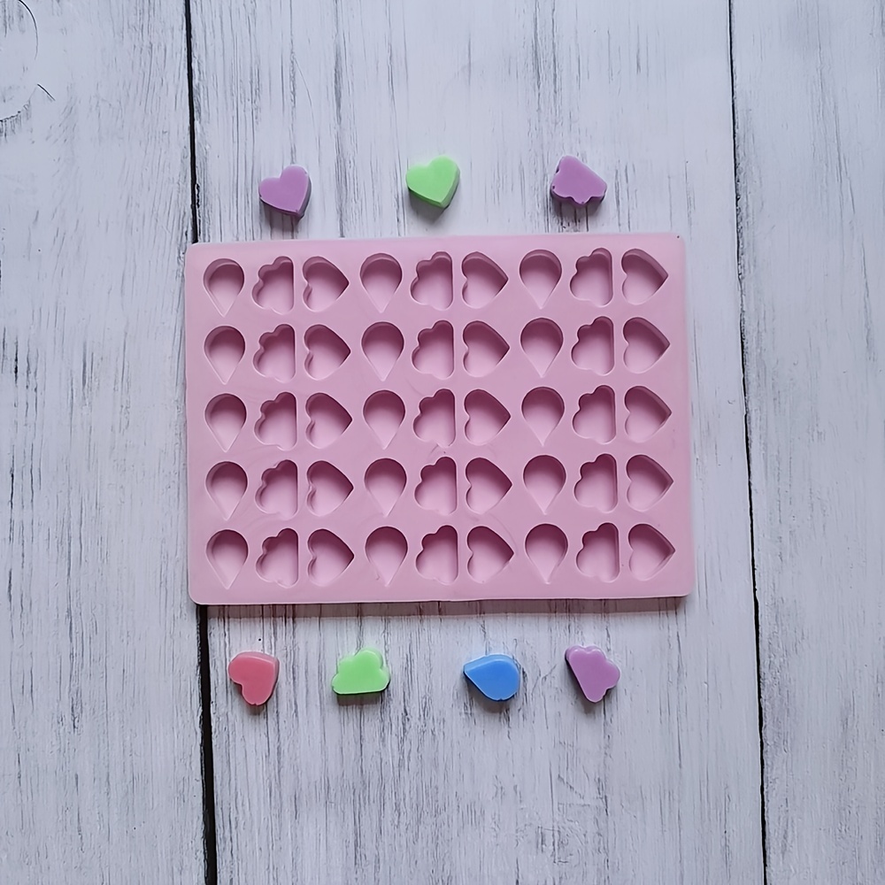 1pc Heart Shaped Candy Mold