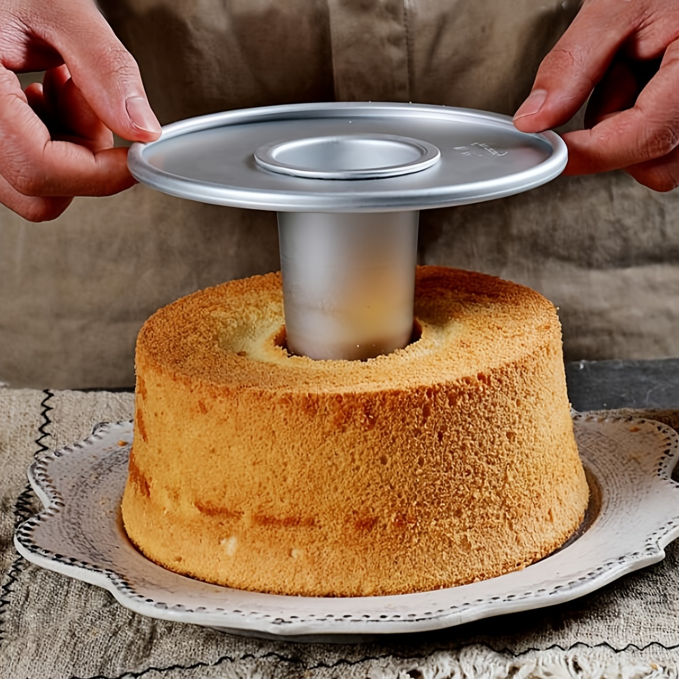 Fluted Tube Cake Pan, Silicone Baking Cake Mold, Baking Bundt Cake Pan, Loaf  Pan, Oven Accessories, Baking Tools, Kitchen Gadgets, Kitchen Accessories -  Temu